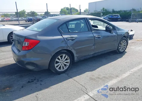 2012 Honda Civic Ex-L из США, поврежденный, VIN 2HGFB2F90CH549673